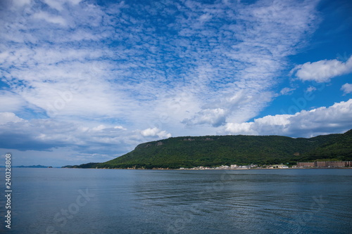 Tableland Mt. YASHIMA in the seto inland sea Takamatsu Kagawa Shikoku Japan