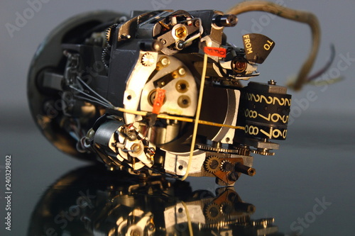 Course number part and structure of indicator  of  Avionics system.