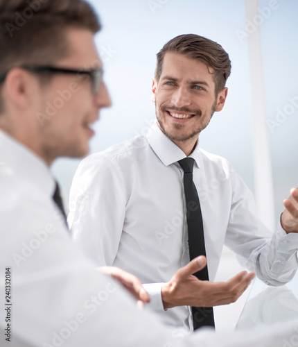 Wallpaper Mural Young professional businessman using modern laptop Torontodigital.ca