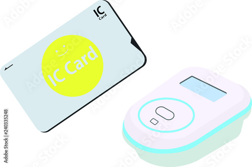 Payment of electronic money by transportation IC card 