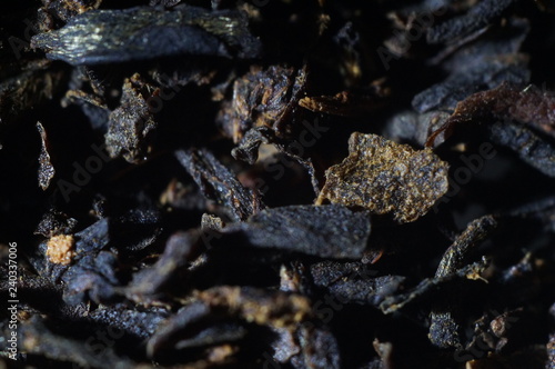 Tea texture background. Mac...