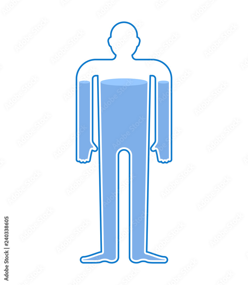 Water balance body. Liquid in human body. Man health aquatic. Water balance body. Liquid in human body. Man health aquatic.