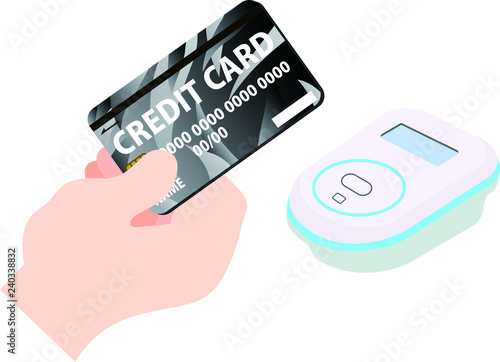 Payment of electronic money by Simple Credit card 