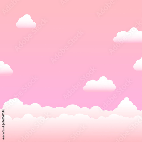 beautiful sky art illustration