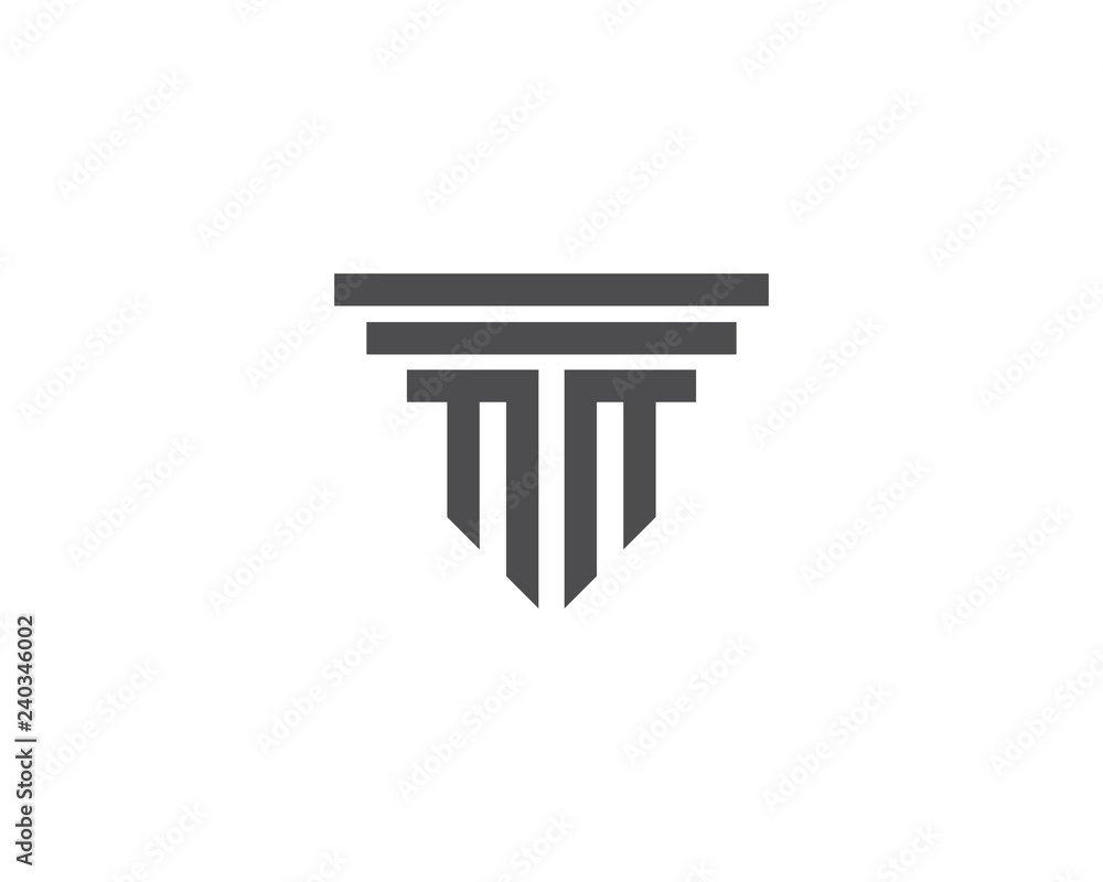 column Logo vector