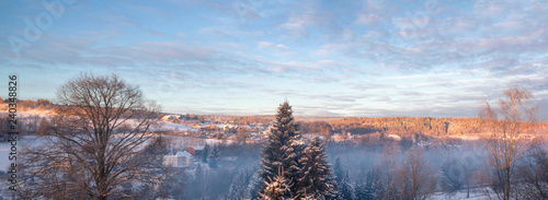 Wintermorgen in Rodewisch