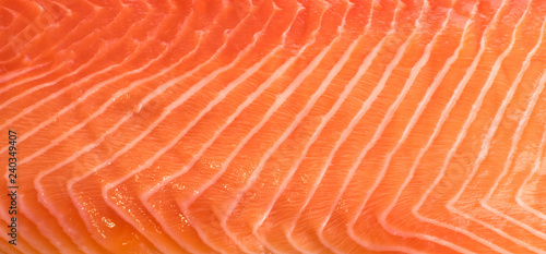 Принти на полотні Natural Atlantic Norwegian Salmon Fillet Texture or Pattern