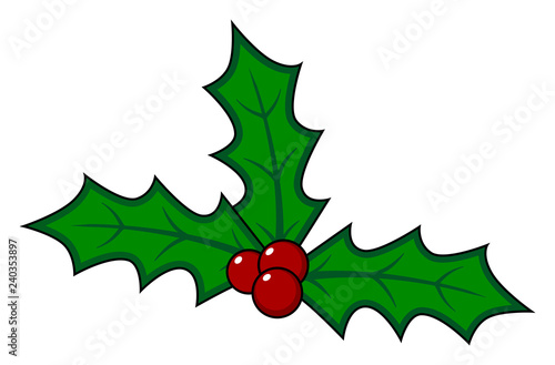 Christmas holly