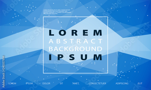 Abstract blue vector background