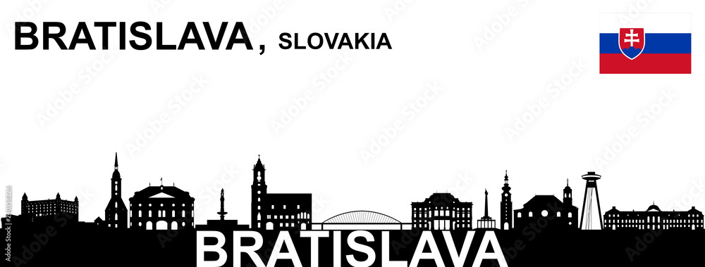 Bratislava Silhouette