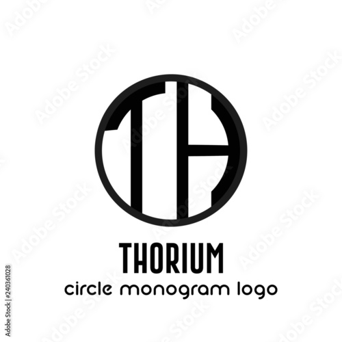 Monogramma emblema identità logo geometrico ornamento logotipo business simbolo azienda nome vettoriale
