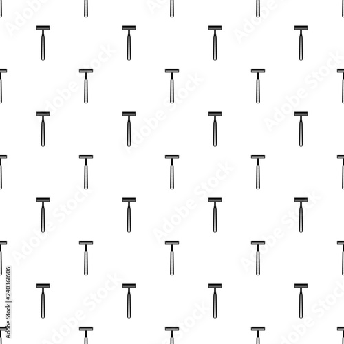 Classic razor pattern seamless vector repeat geometric for any web design