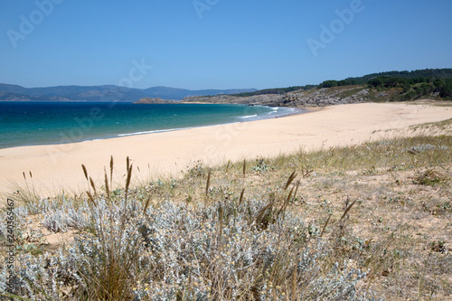 Fototapeta Naklejka Na Ścianę i Meble -  Queiruga Beach; Galicia