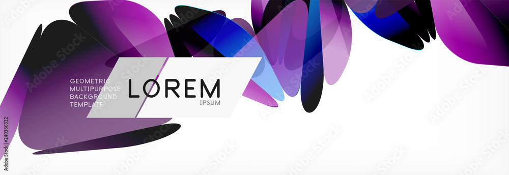 Fototapeta premium 3d card on light backdrop. Abstract triangle pattern. Futuristic geometric background.