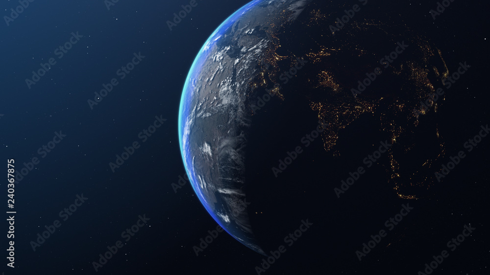 Asteroid and Earth Asteroid and Earth