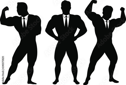Muscle Businessman