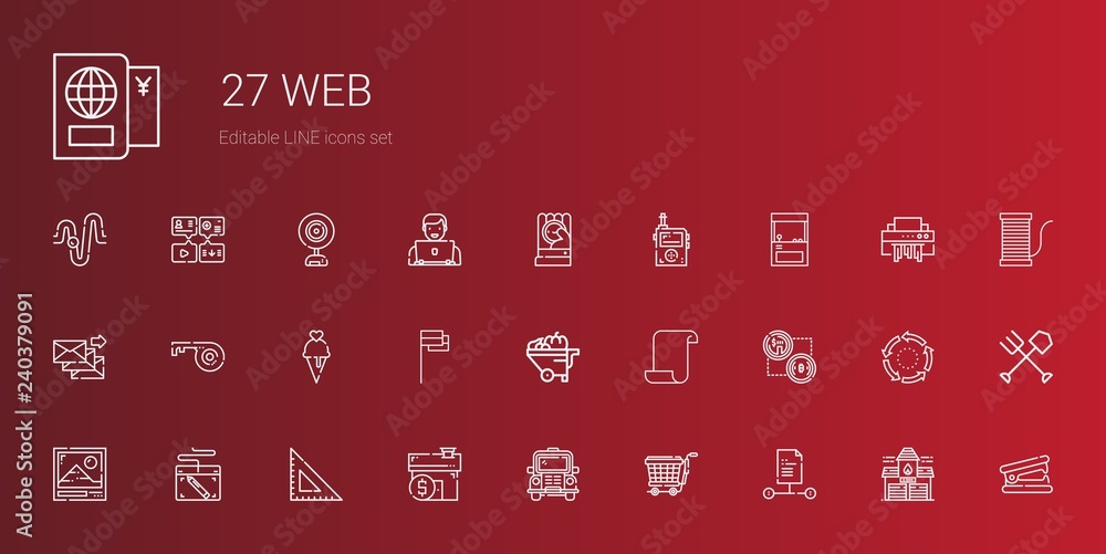 web icons set web icons set