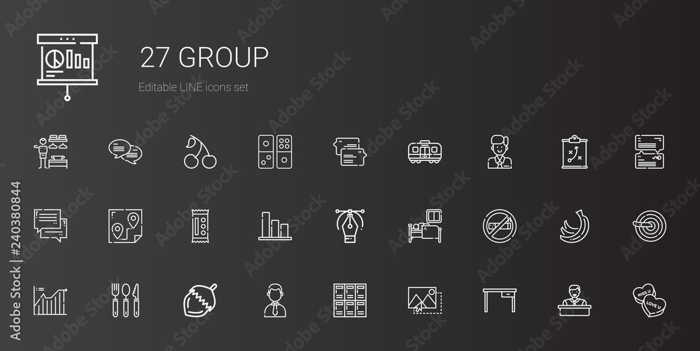 group icons set group icons set
