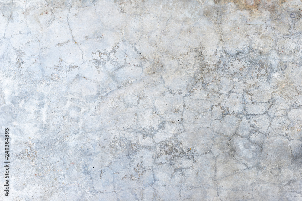 Fototapeta premium White texture of old concrete wall for background