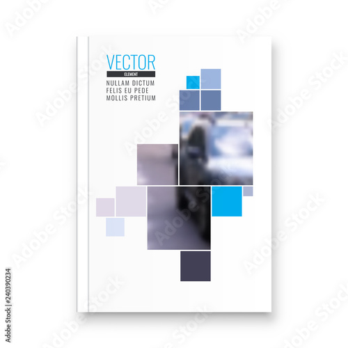 Abstract flyer design background. Brochure template.