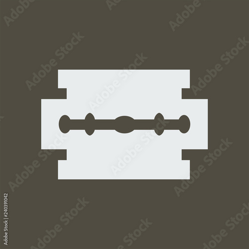 Silhouette icon blade