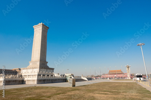 Fotografia BEIJING, CHINA - December 24, 2018: Tiananmen Square