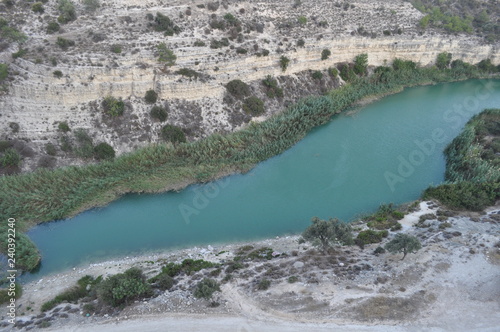 The beautiful Episkopi Dam in Cyprus photo