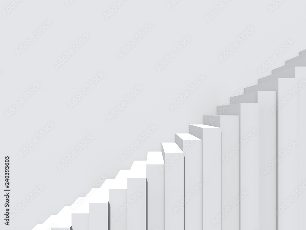 Conceptual stair on wall background building or architecture as metaphor to business success, growth, progress or achievement. 3D illustration of creative steps riseing up to the top as vision design Conceptual stair on wall background building or architecture as metaphor to business success, growth, progress or achievement. 3D illustration of creative steps riseing up to the top as vision design