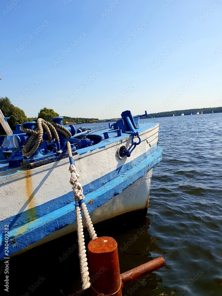 Fototapeta premium old fishing boat