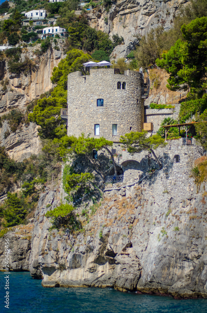 amalfi coastal landscape