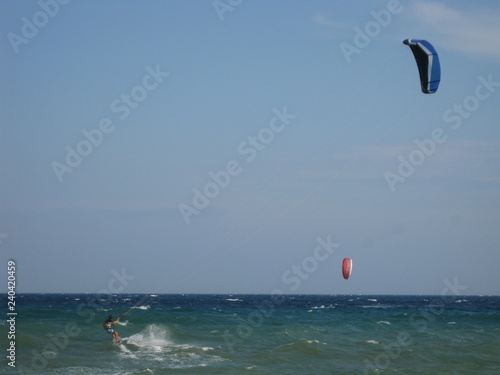 Spain , sea, beach, kite, water,