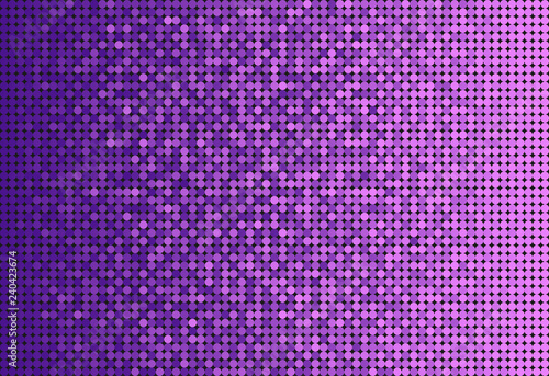 The Banner Purple Sequins Glitter, Sparkle, Back.