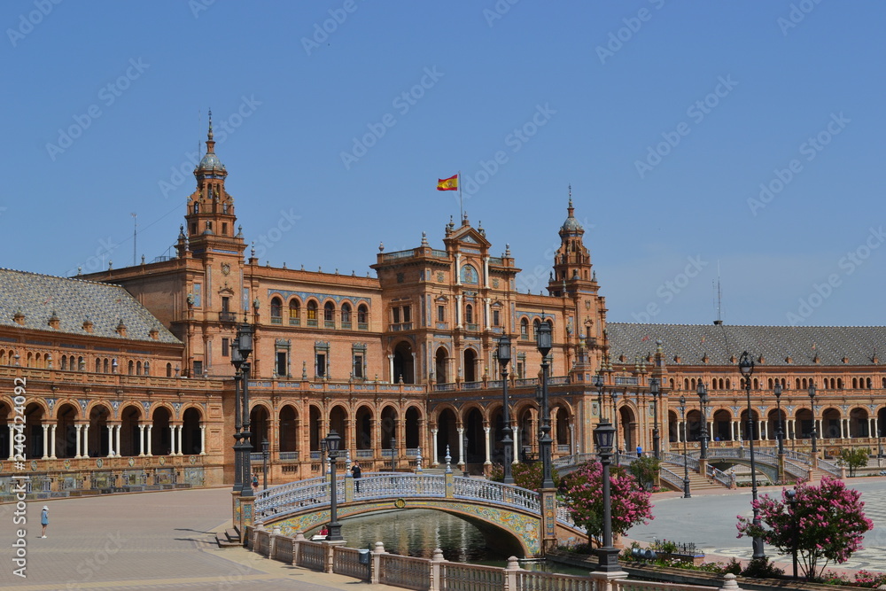 hot day in Seville