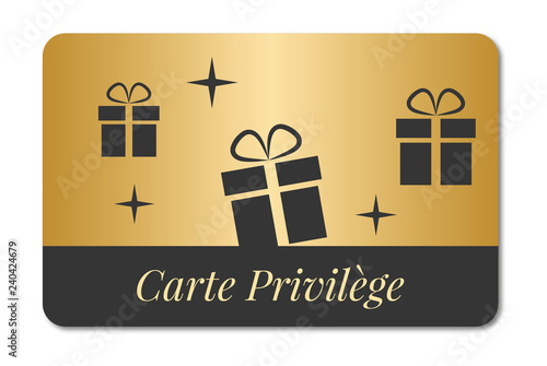 Logo carte privilège.