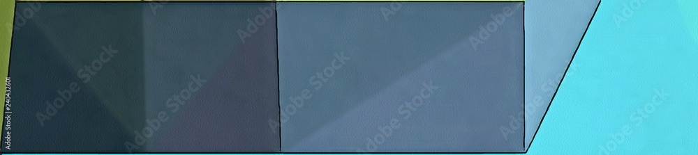 Fototapeta premium Polygonal drawing on canvas. Abstract geometric modern art. Triangles texture background.
