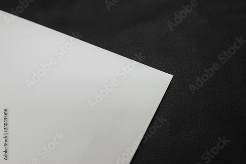 White envelope on black background.