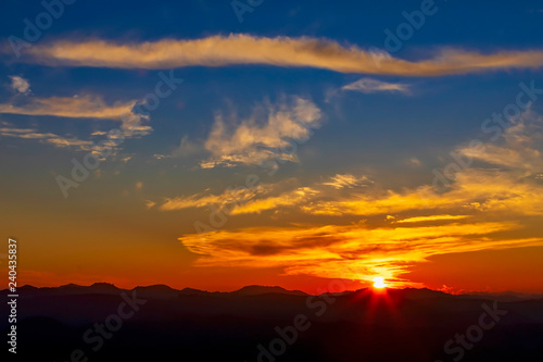 Sunset Above Horizon © Mark