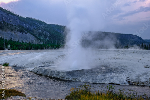 geysers of Yellowstone © Sergey