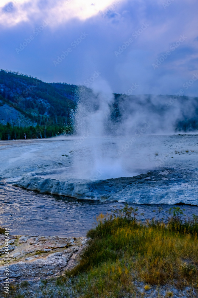 Yellowstone thermal spring