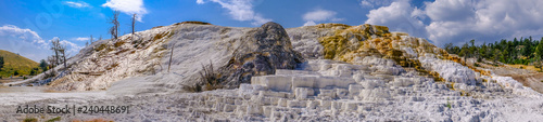Mammoth Hot Springs  in Yellowstone National Park