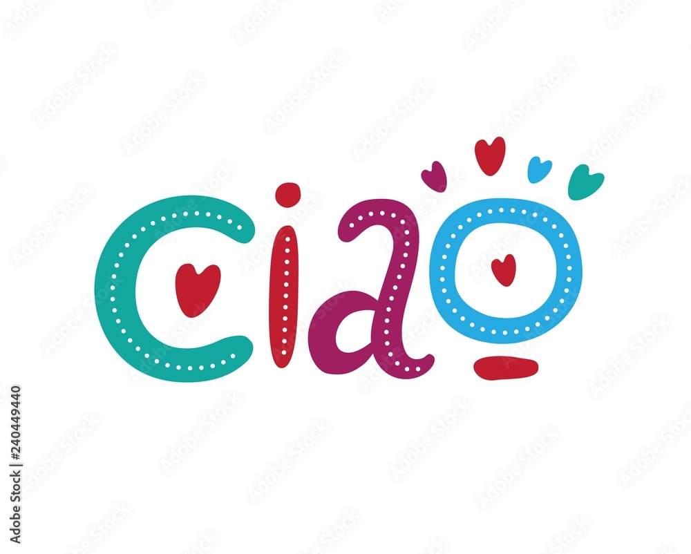 Lettering Ciao Lettering Ciao