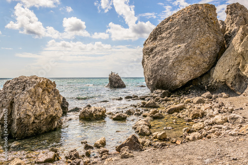 Rocks in the sea