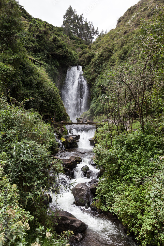 Quito waterfall