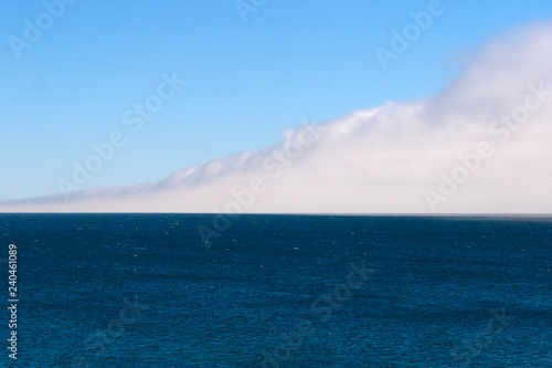 sea and blue sky