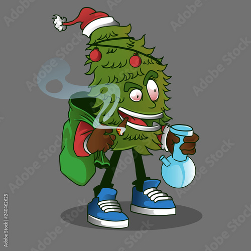 christmas tree smoke weed
