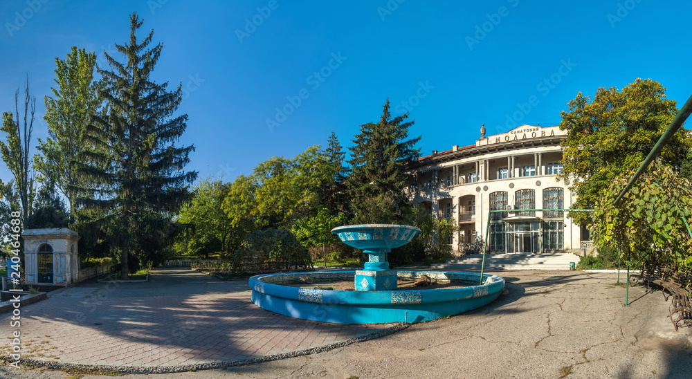 Abandoned sanatorium Moldova in Odessa, Ukraine
