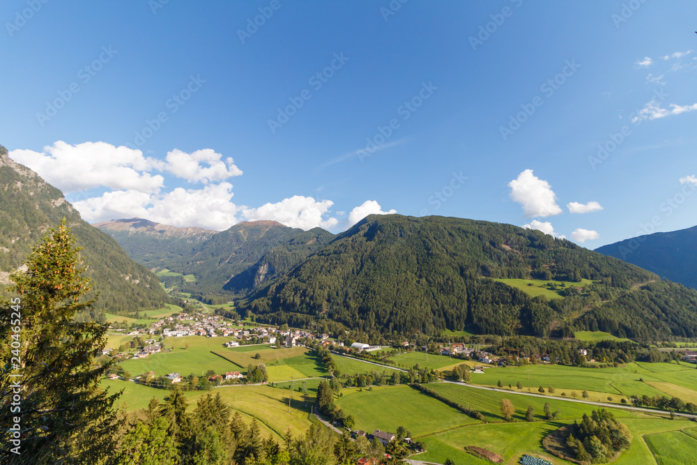 Fototapeta premium City of Sterzing, South Tyrol, Italy on a sunny day