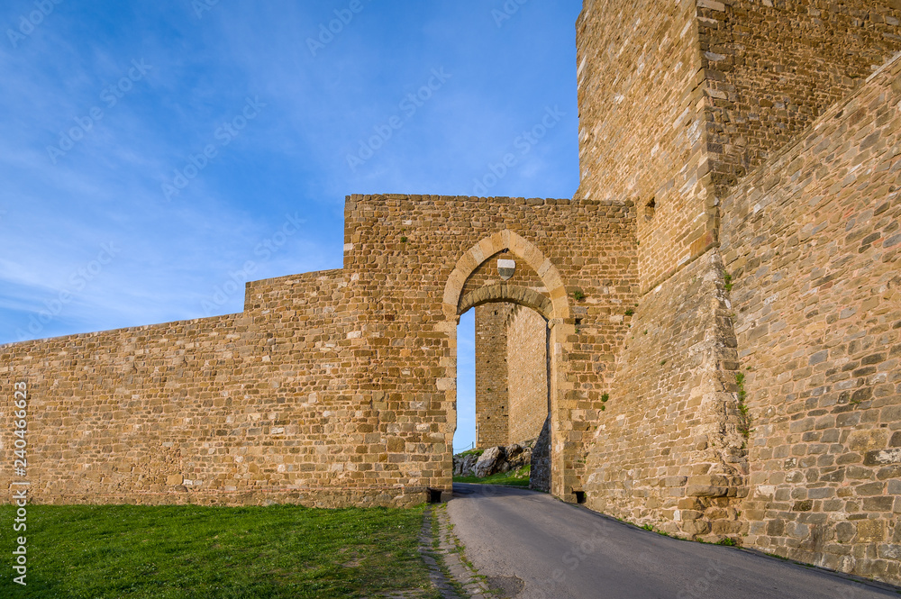 Gate to the Montalcino fortress