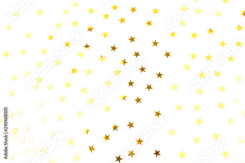 Star shaped confetti © Yulia Lisitsa
