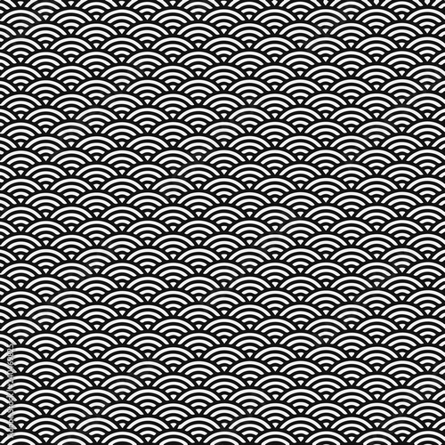 Wallpaper Mural Wave pattern of Origami, Japanese paper Torontodigital.ca